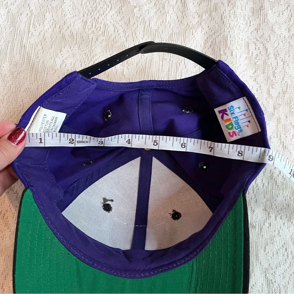 VTG Six Flags Bugs Bunny looney toons SnapBack hat